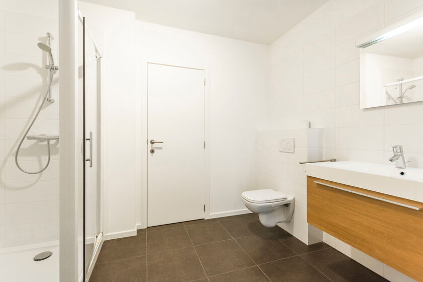 Gelijkvloerse verdieping te huur in Asse